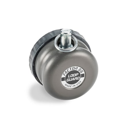 Factor 55 Fits 58 Steel Cable One Piece Design Gray Aluminum 00455-06